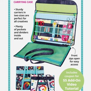 Tools of the Trade *Portfolio/Carrying Case For Crafters  - Sewing Pattern* From: by Annie