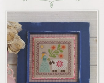 Prim Stitch Series #8 - Pleasant & Gentle *Counted Cross Stitch Pattern* From: It's Sew Emma