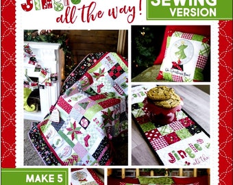 Jingle All the Way! *Quilt Pattern + Project Book (Sewing Version)* From: Kimberbell  KD715