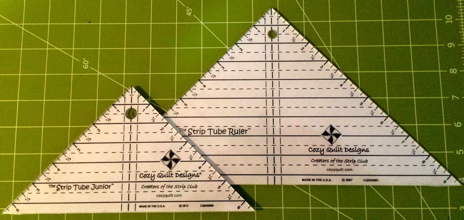The Strip Tube Ruler full Size Acrylic From Cozy Quilt Etsy