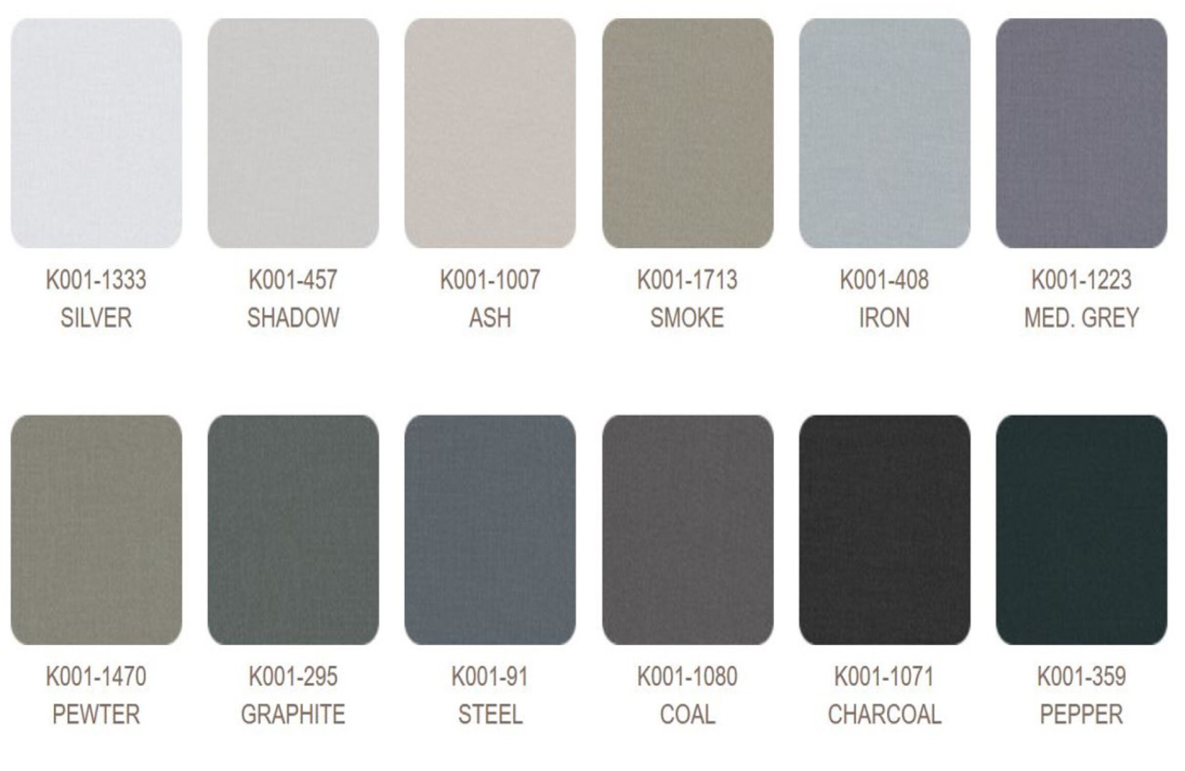 Greyscale Dark 3 Fat Quarter Bundle - Kona Cotton – Sewfinity