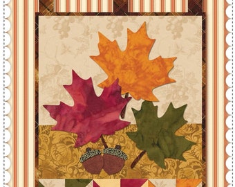 Little Blessings - Autumn Glitz *Wall Hanging Sewing Pattern* From: Shabby Fabrics