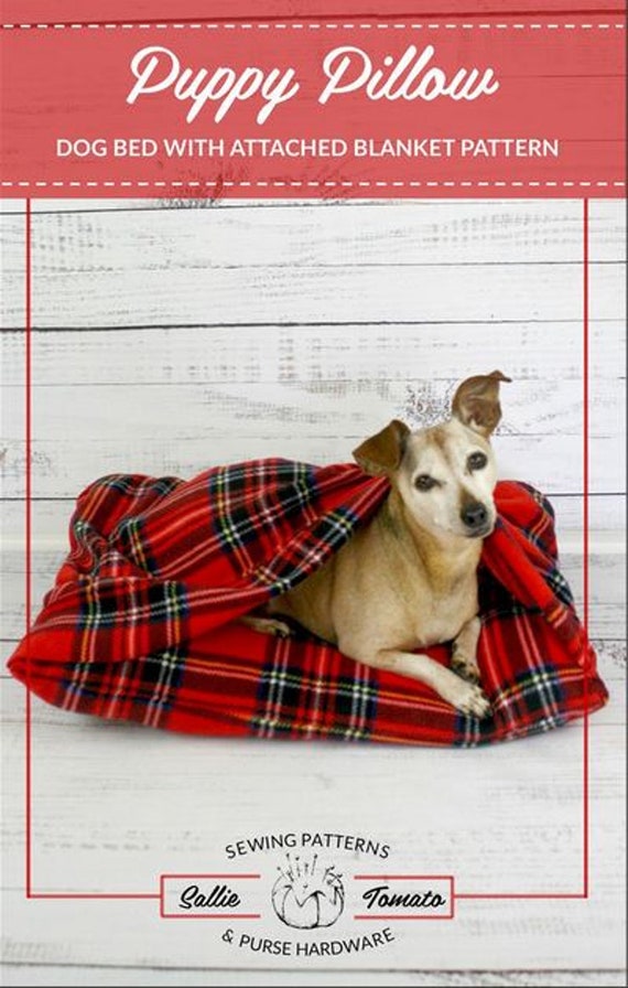 dog bed attached blanket