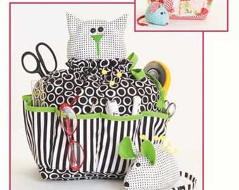 Sewing Catty & Pincushion Mouse *Pattern* From: Cotton Ginnys