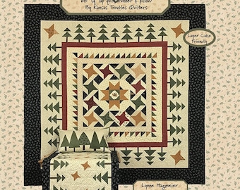 Evergreen *Quilt, Table Runner, Pillow Pattern* By: Lynne Hagmeier - Kansas Troubles Quilters