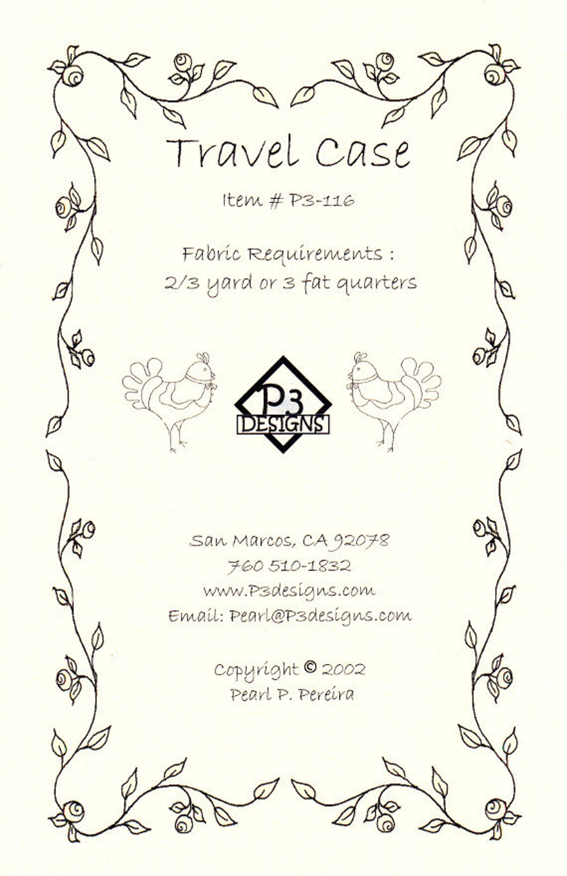 Travel Case sewing Pattern A Handy Case to Carry Your Sewing Etsy