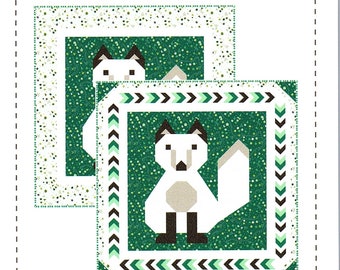 Fox Cub Crib Quilt *Pattern* By: Jennifer Long - Bee Sew Inspired