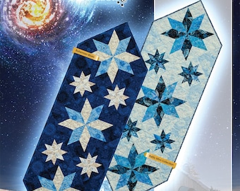 Mini Stars Table Runner *Foundation Paper Piecing Pattern*  By: Judy Niemeyer - Quiltworx