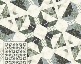 Ivy & Fern *Quilt Pattern* By: Krystal Stahl - It's Sew Emma