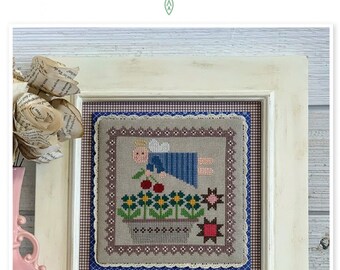 Prim Stitch Series #3 - Peace & Plenty *Counted Cross Stitch Pattern* From: It's Sew Emma