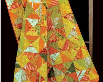 Citrus Punch *Fat Quarter & Scrappy Friendly Quilt Pattern* By: Kenna Ogg - Madison Cottage Design