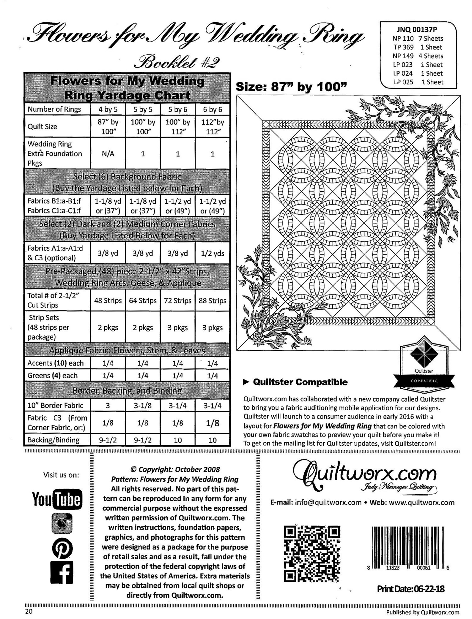 Flowers for My Wedding Ring foundation Paper Piecing Quilt Etsy