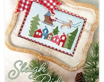 Sleigh Ride *Counted Cross Stitch Pattern*  By: Lori Holt of Bee In My Bonnet Co. - It's Sew Emma