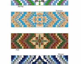 4-in-1 Runner *Sewing Pattern* From: Pine Tree Country Quilts