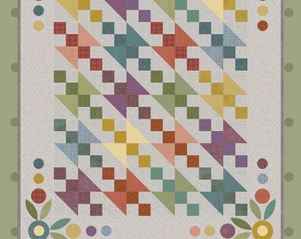 Sorbetto Charm *Pieced Quilt Pattern* By: Bonnie Sullivan - All Through the Night
