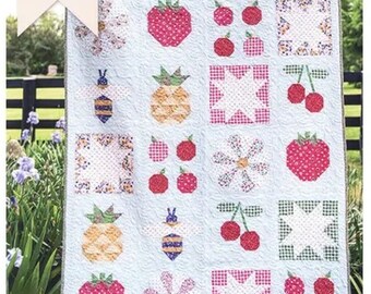 Summer Sugar Quilt *Pieced Quilt Pattern* From: Melissa Mortenson Sewing Patterns