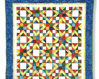 Sweet Dreams *Half-Square Triangle Quilt Pattern* By: Daniela Stout - Cozy Quilt Design