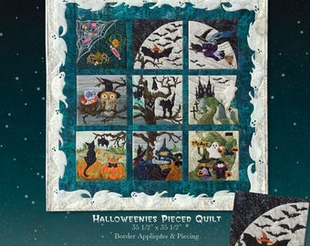 Halloweenies *Applique Halloween Wall Hanging Patterns - Each sold individually* By: McKenna Ryan
