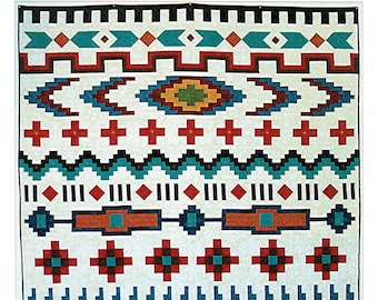 Navajo Sarape *Native American Rug Design Quilt Pattern* By: J. Michelle Watts