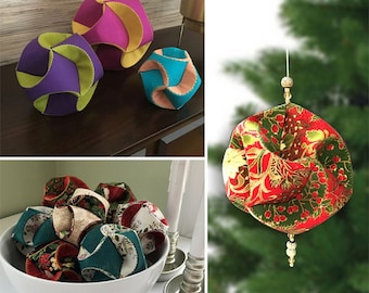 Holiday Baubles *Ornament/Bowl Filler Pattern* From: Poorhouse Quilt