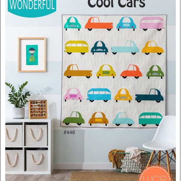 Cool Cars *WCR Quilt Pattern* From: Sew Kind of Wonderful
