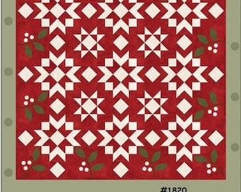 Winterberries *Pieced Quilt Pattern* By: Bonnie Sullivan - All Through The Night