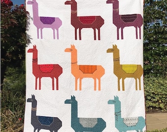 Llamarama *Quilt Pattern*  By: Dora Cary - Orange Dot Quilts