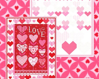 Listen With Your Heart *Applique Quilt Pattern* By:  Barbara Cherniwchan - Coach House Designs