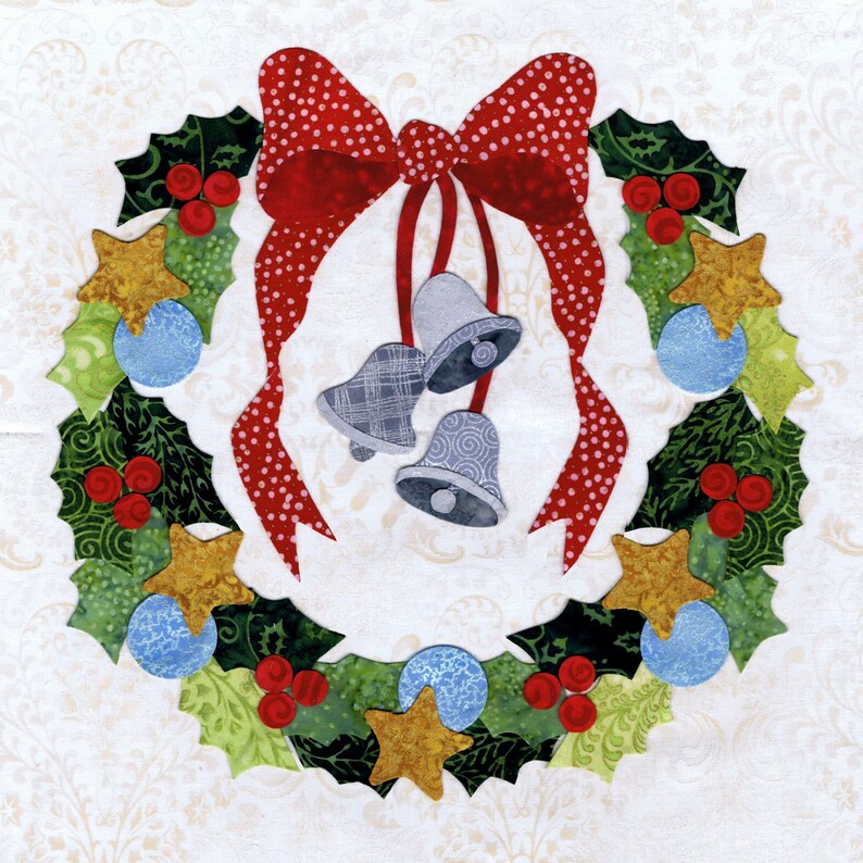 By: P3 Designs Pearl P Pereira Complete Set BALTIMORE CHRISTMAS Block Of The Month Applique Quilt Pattern
