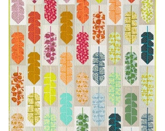 Leafy *Quilt Kit - Includes Fabrics + Pattern* By: Elizabeth Hartman