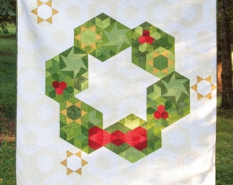 The Wreath Quilt Sampler *Pieced Pattern* By: Krista Moser - The Quilted Life