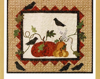 No Crows *Applique Wall Quilt Pattern* By: Pearl P. Pereira - P3 Designs