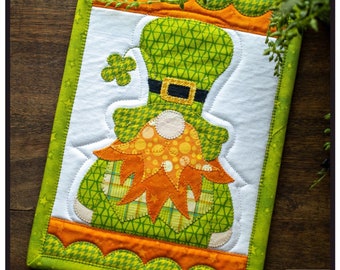 Irish Gnome **Mug Rug Kit** From: The Whole Country Caboodle