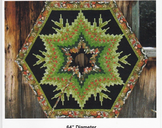 Bargello Tree Skirt pieced Pattern By Martha Eddy Quilt Etsy