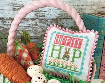 Hippity Hop *Counted Cross Stitch Pattern*   From: Primrose Cottage Stitches