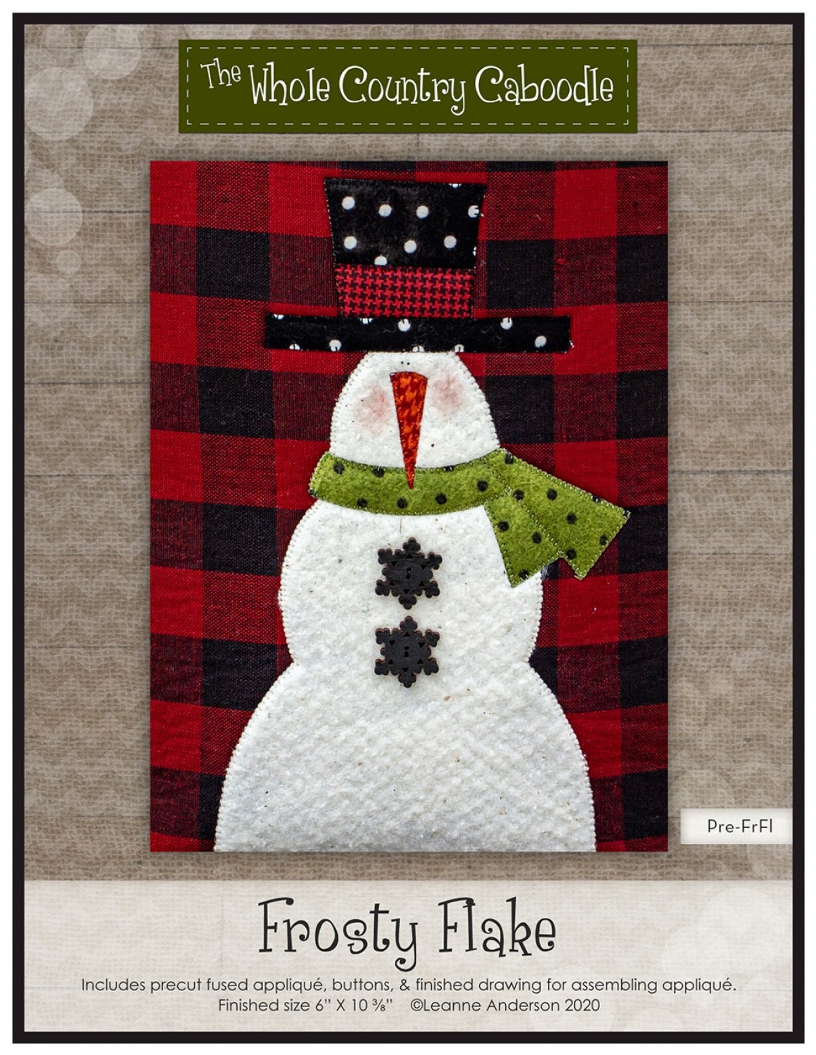 Frosty Flake precut Fusible Applique Pieces From the Whole Etsy