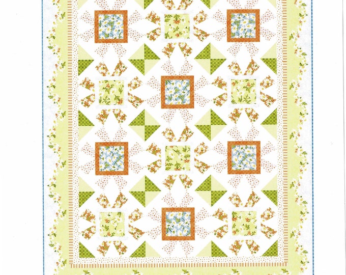 Featured listing image: Fresh Cut *Quilt Kit - Fabrics + Pattern* From: Maywood Studio