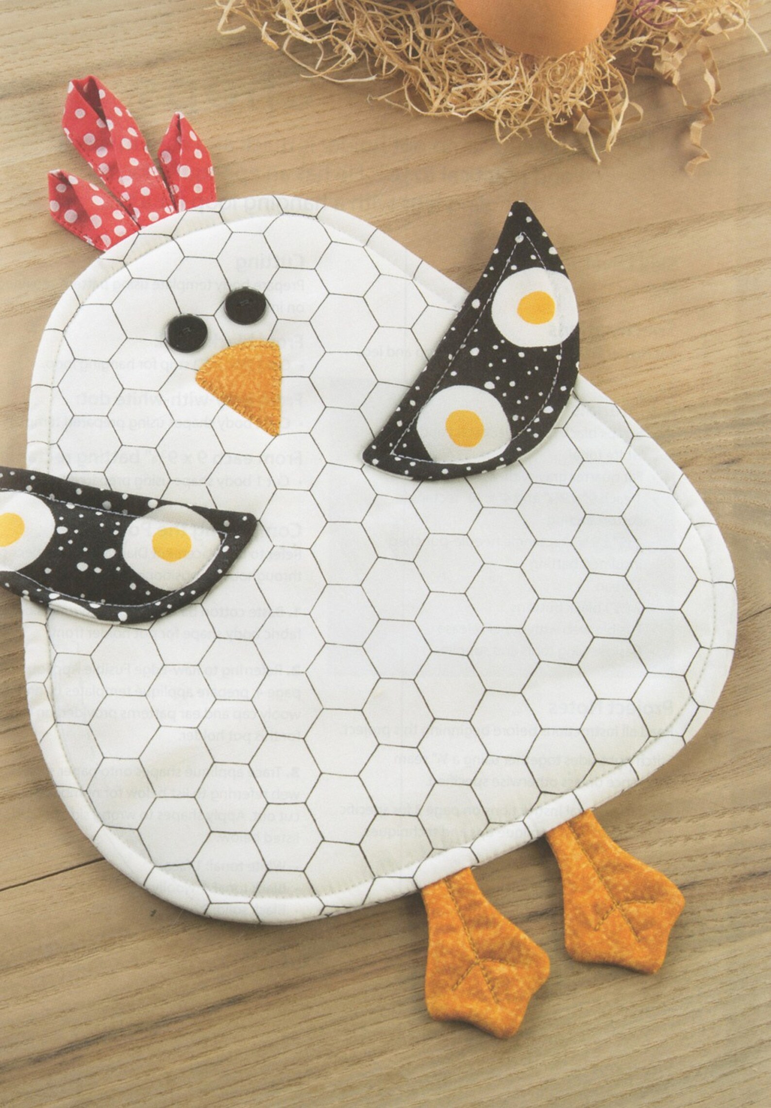 Pot Holders for All Seasons softcover Pattern Book By Chris Etsy