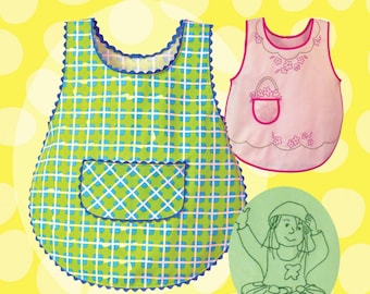 Tommy & Tillie *Apron Pattern for Toddlers* - 18 mo-2T, 3T, 4T - By: Rebecca Anderson