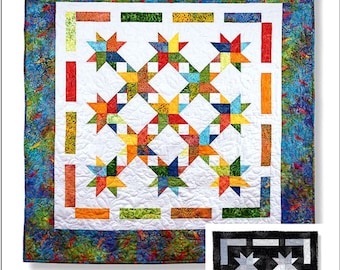 Stardust *Strip Club Quilt Pattern* By: Daniela Stout - Cozy Quilt Designs