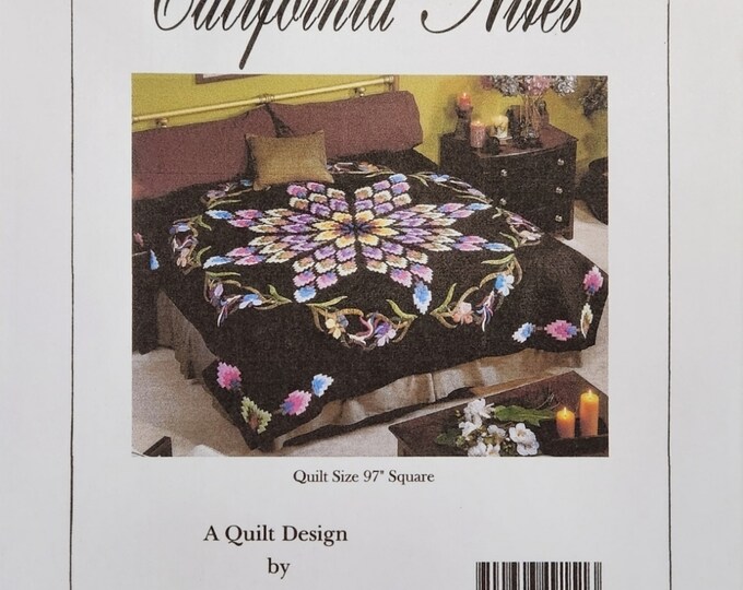 California Nites quilt Pattern By Dereck C Lockwood Etsy