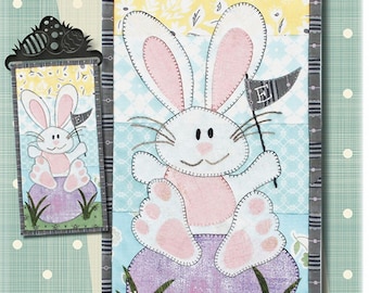 Easter's Biggest Fan *Quilted Applique Wall Hanging - Sewing Pattern* From: Patch Abilities