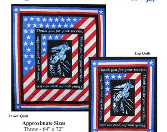 Service and Sacrifice *Applique Kit* By: Claire Webber - Stirrups & Stitches Designs