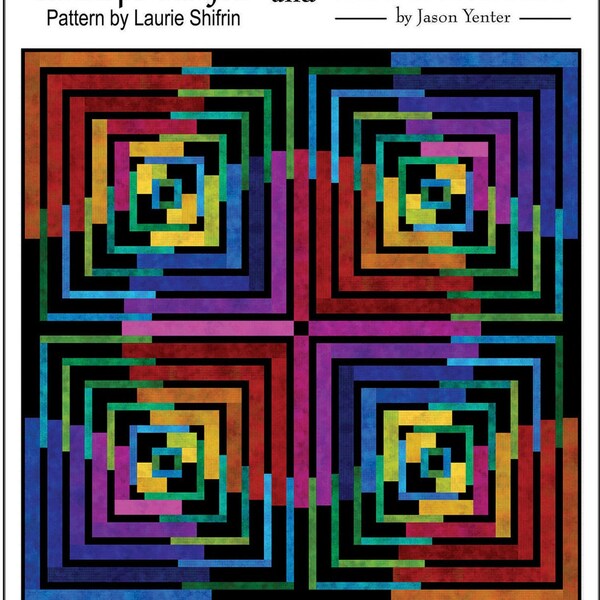 Antelope Canyon (Dit Dot Evolution Version)  *Quilt Pattern* By: Laurie Shifrin