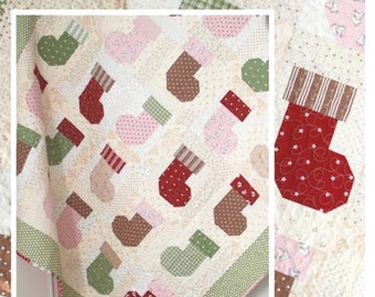 Stocking Stuffers *Quilt Pattern - Layer Cake & Fat Quarter Friendly* From: The Pattern Basket