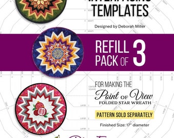 Point of View Interfacing Templates 3pk From: PlumEasy Patterns