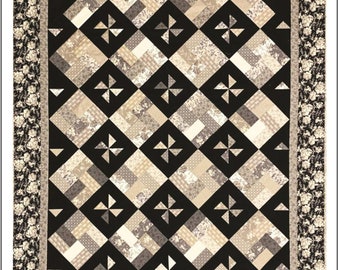 Simply Majestic *Quilt Pattern - Jelly Roll Friendly* From: Pleasant Valley Creations