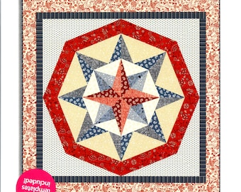 Point the Way *Paper Pieced Quilt Pattern* From: The Whimsical Workshop