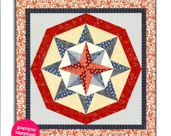 Point the Way *Paper Piecing Quilt Pattern* From: The Whimsical Workshop