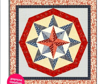 Point the Way *Paper Pieced Quilt Pattern* From: The Whimsical Workshop